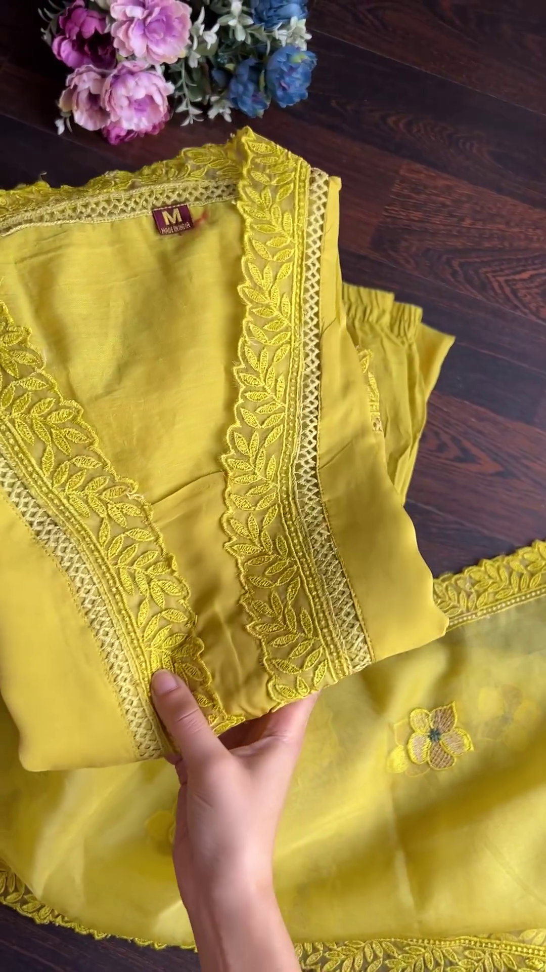 Haldi Special Yellow Stitched Salwar Suit – Elegant Function Wear for Festive Celebrations - Image 2