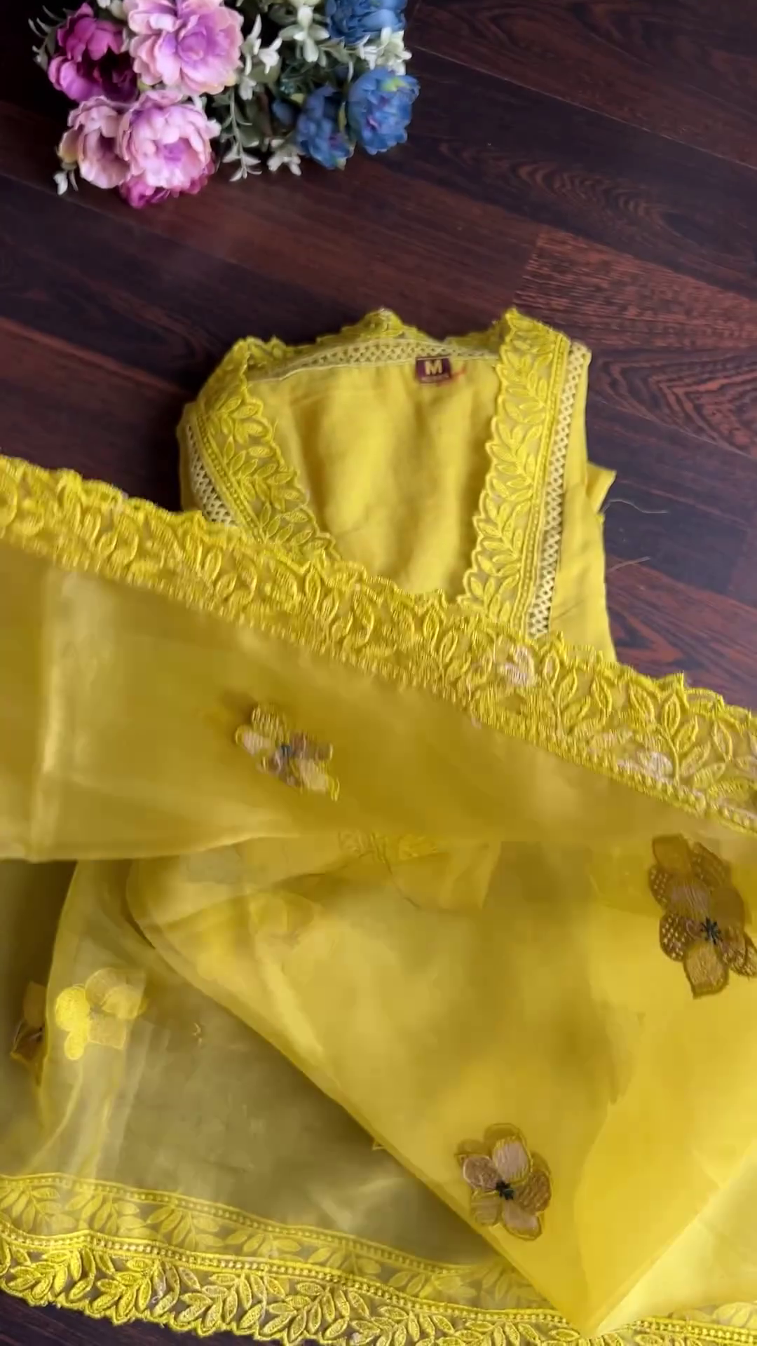 Haldi Special Yellow Stitched Salwar Suit – Elegant Function Wear for Festive Celebrations - Image 4