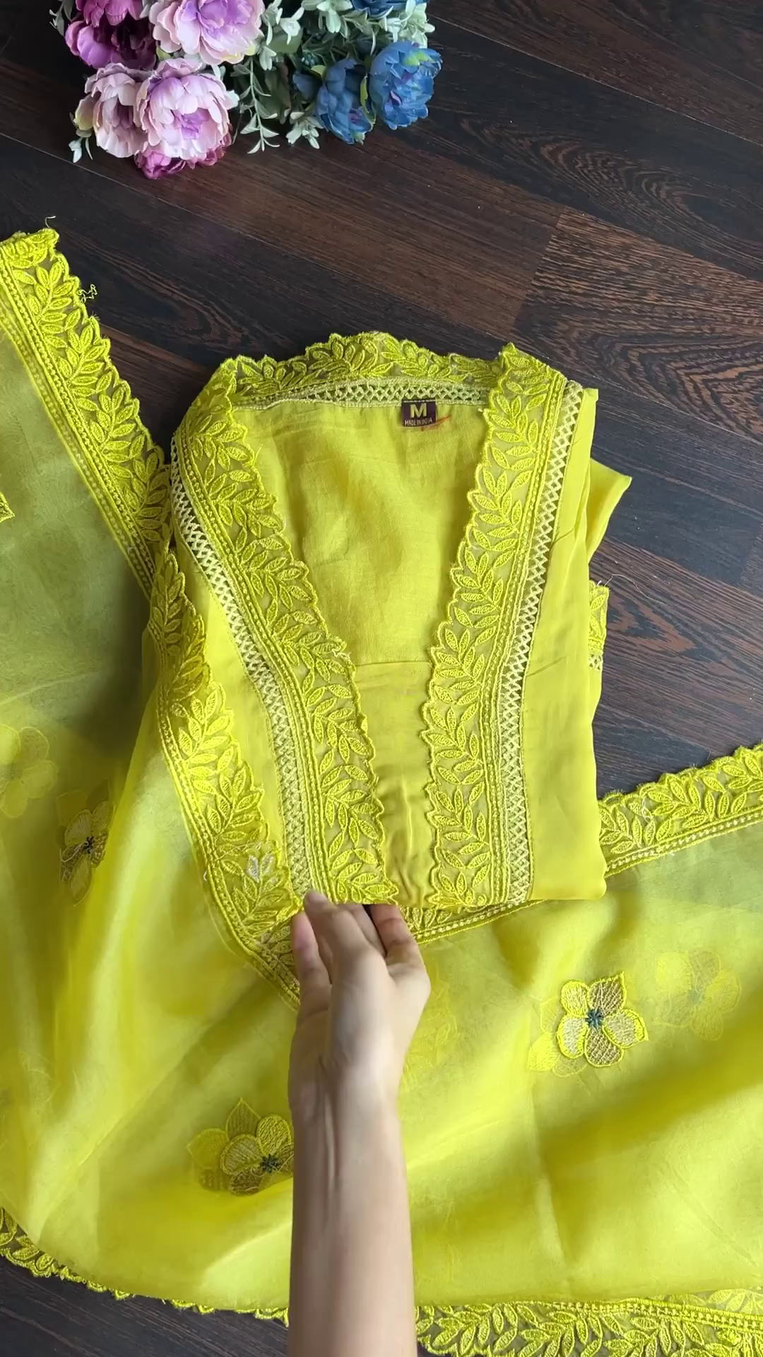 Haldi Special Yellow Stitched Salwar Suit – Elegant Function Wear for Festive Celebrations - Image 5