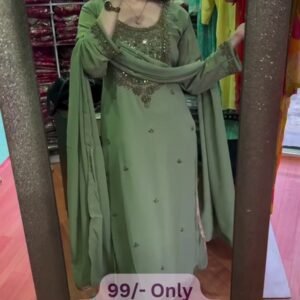 Premium Embroidered Suit – Graceful Ethnic Look