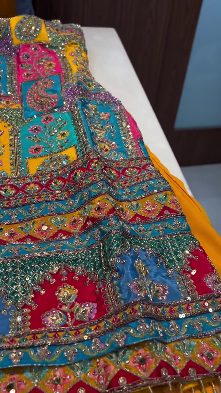 Multicolor Heavy Embroidered Designer Kurti - Image 2
